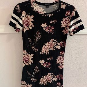 flower print dress